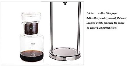 HJJH Glass Syphon Coffee Maker, Ice Drop Coffee Maker Classic Ice Brewing Coffee Maker Japanese Style Ice Drop Household Drip Coffee Maker Ice Dropping Pot,1000ml