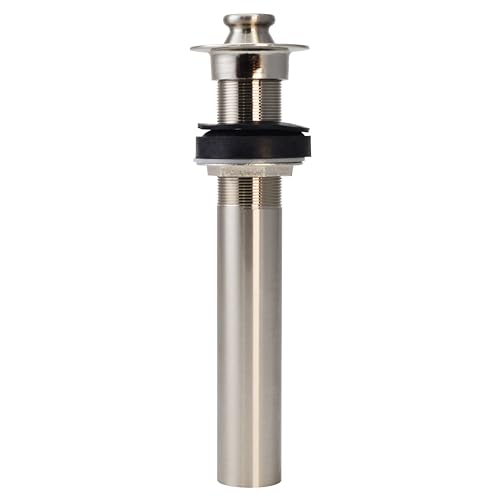 Westbrass D410-12-07 Lift & Turn Lavatory Drain without Overflow Holes - Expose…