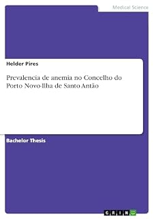 Livro Prevalencia de anemia no Concelho do Porto Novo-Ilha de Santo Antão