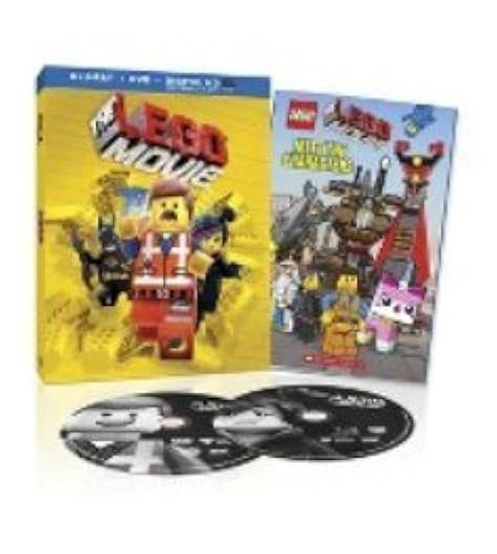 Lego Movie, The (Target Acct Exclusive/Sticker Book/Blu-ray+DVD+