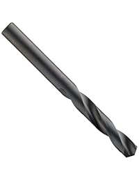 Cleveland 2331 G óxido de acero de alta velocidad Broca Longitud de corto, negro, Ronda Shank, 135 Grado Split Point, 12