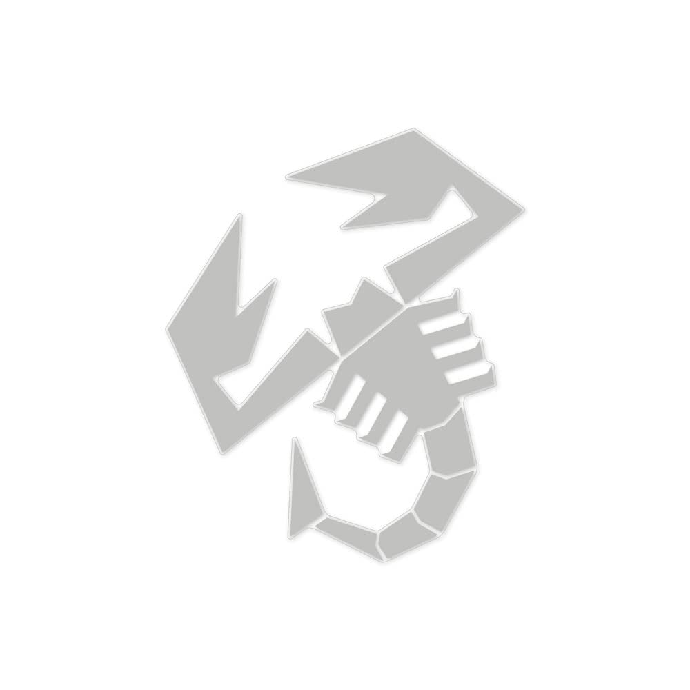 Supershaped Die-cut Sticker Scorpion, Silver, 240 mm — image 1