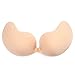 Strapless Self Adhesive Plunge Bra Push up Invisible Backless Sticky Bras (C, Unde)