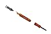 PYRO PUTTY Compact Ferro Rod - Comes with 2 Foil Packs of Putty Putty (Summer and Winter) & a Multitool Striker (Compact Ferro Rod Orange Kit)