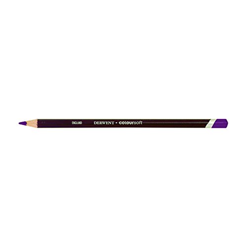 Derwent ColourSoft C240 Bright Purple Colored Pencils