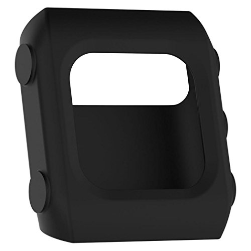 Lisin Replacement case Silicon Slim Watch Case Cover For POLAR V800 Watch (Black) - Thumbnail 3