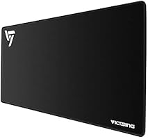 VicTsing [30% Larger] Extended Gaming Mouse Pad with Stitched Edges, Long XXL Mousepad (31.5x15.7In), Desk Pad Keyboard...
