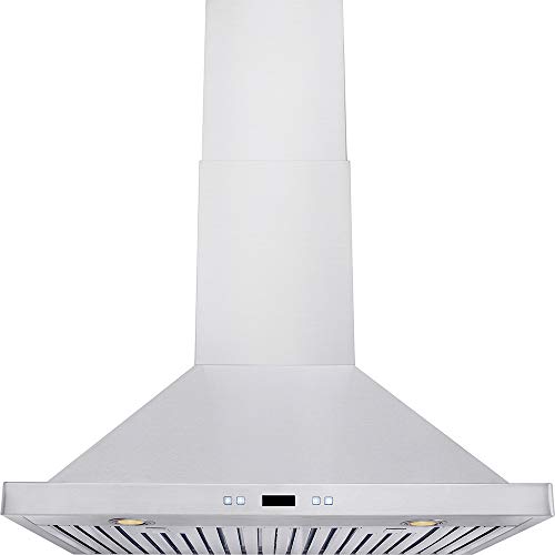 2 Mounted+Brushed+Stainless+Lights+Ductless