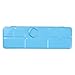 MEEDEN Empty Watercolor Tins Box Palette Paint Case, Mdeium Blue Tin with 12 Pcs Full Pans