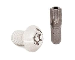 (6pcs) BelMetric Button Head Tamper Proof Screws