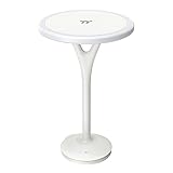 TaoTronics Table Lamp for Bedroom, LED Desk Lamp with USB Charging Port, Decorative Table Lights, 360 Degree Lighting Zone, One-touch Operation, Night Light