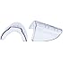 H.L. Bouton Slip-On Sideshields for safety glasses, Clear Flexible, One pair, 99705