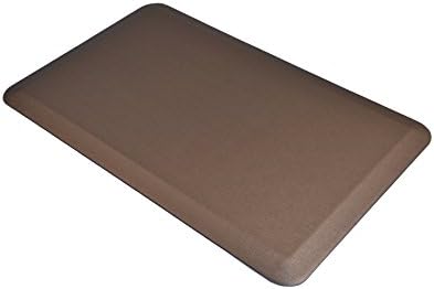 EazeeMats Anti-fatigue Mat for Kitchen Standing Desk Coffee Shop Warehouse Garage 32x20x3/4 Inches,Brown