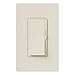 Lutron Diva Dimmer Switch for Incandescent Bulbs, 600-Watt/Single-Pole, DV-600P-LA, Light Almond