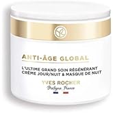 Yves Rocher Anti-Age Global Face Care Cream Moisturising Mask Women Day Care - 75 ml./2.5 fl.oz.