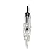 Tiikii Permanent Makeup Needles 3RL Sterilized Disposable Eyebrow Cartridge Tattoo Needle for Nouveau Rotary Machine Gun 10PCS