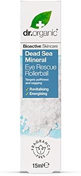 Dr Organic Dead Sea Mineral Eye Rescue Rollerball 15ml view 2
