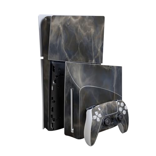 Skin Compatible with PlayStation 5 Slim Digital Edition Bundle + Disc Drive for…