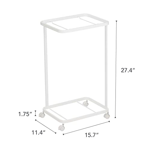 Yamazaki Home Laundry Basket WagonLarge Storage Hamper Organizer