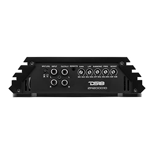 DS18 ZR2000.1D Car Amplifier 1Channel Digital Class D Subwoofer