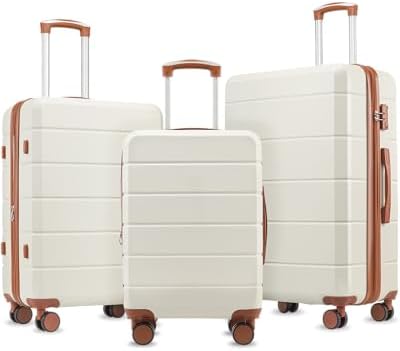 Amazon.com | Merax Luggage sets of 3 Piece Carry on Luggage