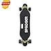 Spadger SS-K02 Electric Skateboard & Longboard Remote Control Adults, 350Watt Brushless Dual Motors, 265 lbs Max Load, 18 MPH Max Speed, 15 Miles Max Range, 2nd Gen Standard Long Boards