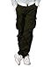 Match Men's Wild Cargo Pants(Army Green,32)
