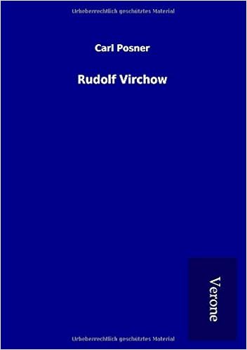 Rudolf Virchow Amazon De Posner Carl Bucher