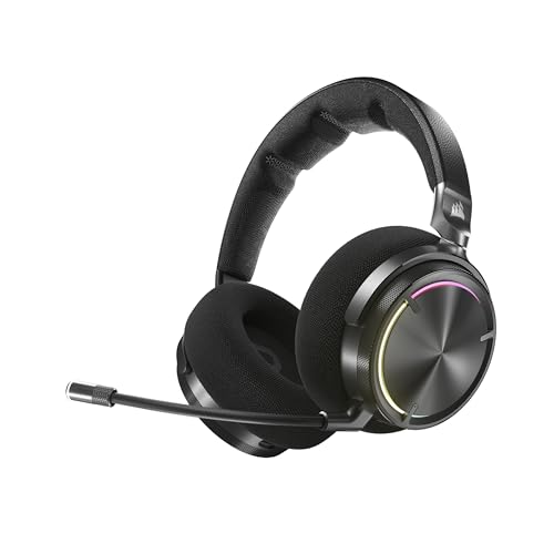 Corsair Virtuoso MAX Wireless Gaming-Headset mit Bluetooth – Kohlenstoff