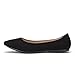 DREAM PAIRS SIMPLE-Z Women's Casual Solid Pointed Plain Ballet Comfort Soft Slip On Flats Shoes New Colors