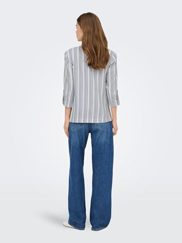 ONLY Onlgoa 3/4 Unline Linen Bl Blazer CC TLR Onlgoa 3/4 Unline Linen Bl Blazer CC TLR Women's (Pack of 1)