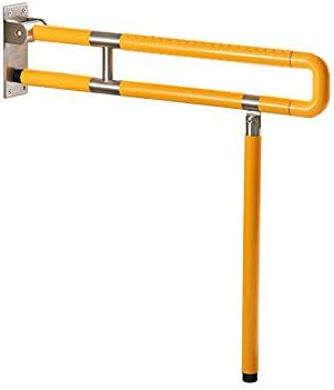 トイレ手すりナイロン滑り止め手すりバリアフリーステンレススチール製高齢者トイレ手すりフレーム