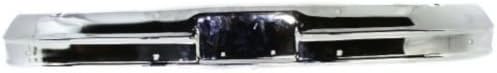 Perfect Fit Group 6741 - Full Size Pickup / Suburban Front Bumper Chrome, W/O Molding Holes
