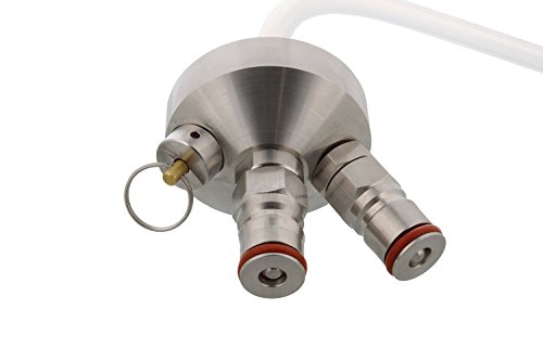 Mini Beer Tap Beer Keg Tap - Keg Coupler Keg for 2L to 5L Growler Beer Keg Beer Dispenser Keg Pump