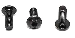 iexcell 100 Pcs M4 x 10 Thread Pitch 0.7 mm Alloy