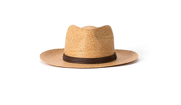 Tilley R11 Raffia Fedora, TeaStain, S 