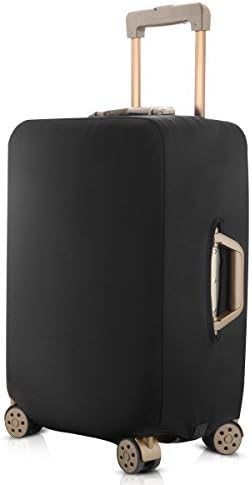 Travel Luggage Elastic Cover Suitcase Washable Anti-Scratch Stretchy Protector (XL(29-32inch luggage), Black)