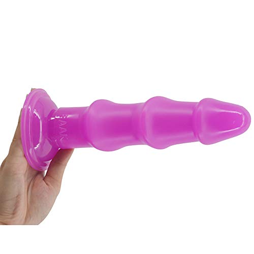 Tzteed-Spina-per-adulti-Stick-Enormi-Massager-Training-Expander-Inserisci-Stick-Dong-per-Donna-Uomo-Principianti-Pacchetto-discreto-Piacere-Purple