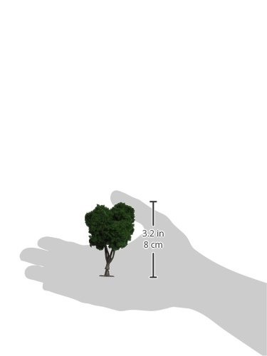 Woodland Scenics SP4150 Deciduous Tree, 2-Inch- 3-Inch, 4/Pack