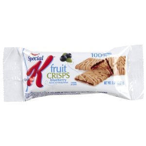Image of Kellogg's Pastry Crisps .88 oz. Bars - 5 Blueberry & 5 Strawberry - 10 Bars