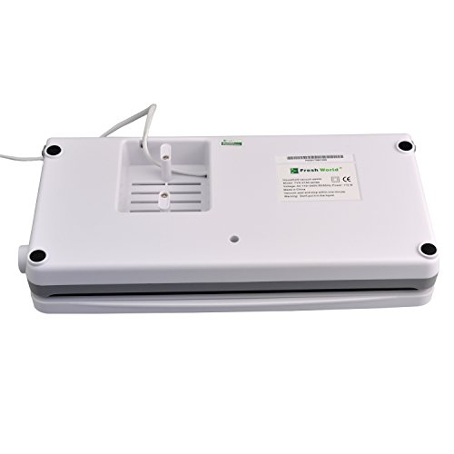 Vacuum Sealer Machine,CamKing VS-2150A Compact Automatic Vacuum Sealing System with Bags -White