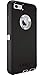 OtterBox Defender Case for iPhone 6 Plus/6S Plus (ONLY) with Holster/Clip - Bulk Packaging - Black/White
