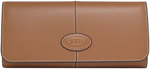 Tods 2つ折り 長財布 レディース レザー ウォレット Scuro ブラウン Kenia 新作アイテム毎日更新 並行輸入品 Xawdbbba400riis410 Tod S