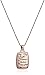 Amazon Essentials Mother/Daughter Engraved Rectangular Pendant Necklace, (previously Amazon Collection)