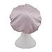 New Dilly's Collections Luxury MICROFIBER Shower Caps - Comfortable Adult Size- Hair Protection Bath Cap- Saves The Blow Out- Premium MICROFIBER Toweling- Seals Out The Moisture In Shower Time- Pink