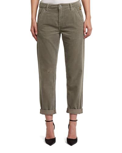 G-STAR Chinos Kate Boyfriend para Mujer, Marrón (turf gd D25257-E169-C982), 23W / 32L