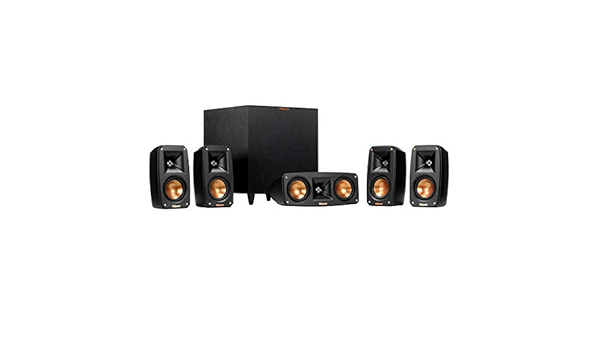 klipsch black reference theater pack 5.1 surround sound system review