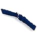 24mm Drak Blue Waterproof Silicone Rubber Watch Wristwatch Strap Band for Fossil Watch Replacement