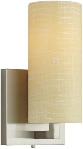 Forecast Lighting F433036 Cambria 1 Light Wall Sconce, Satin Nickel