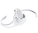 GetInLight Dimmable and Swivel, LED Puck Lights Kit with ETL List, Recessed or Surface Mount Design, Warm White 2700K, White Finished, (Pack of 3), IN-0107-3